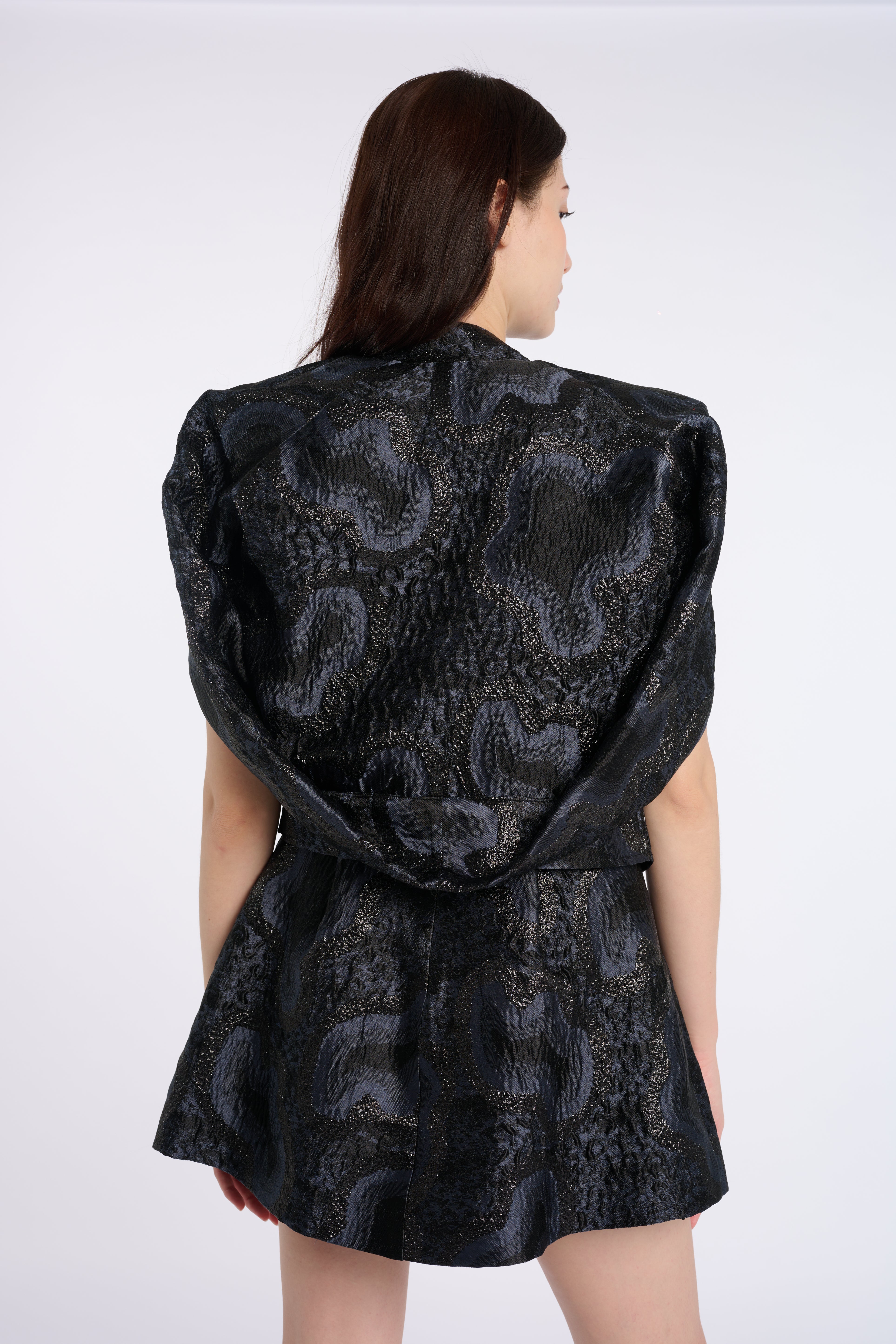 Ari Jacquard Bomber Jacket