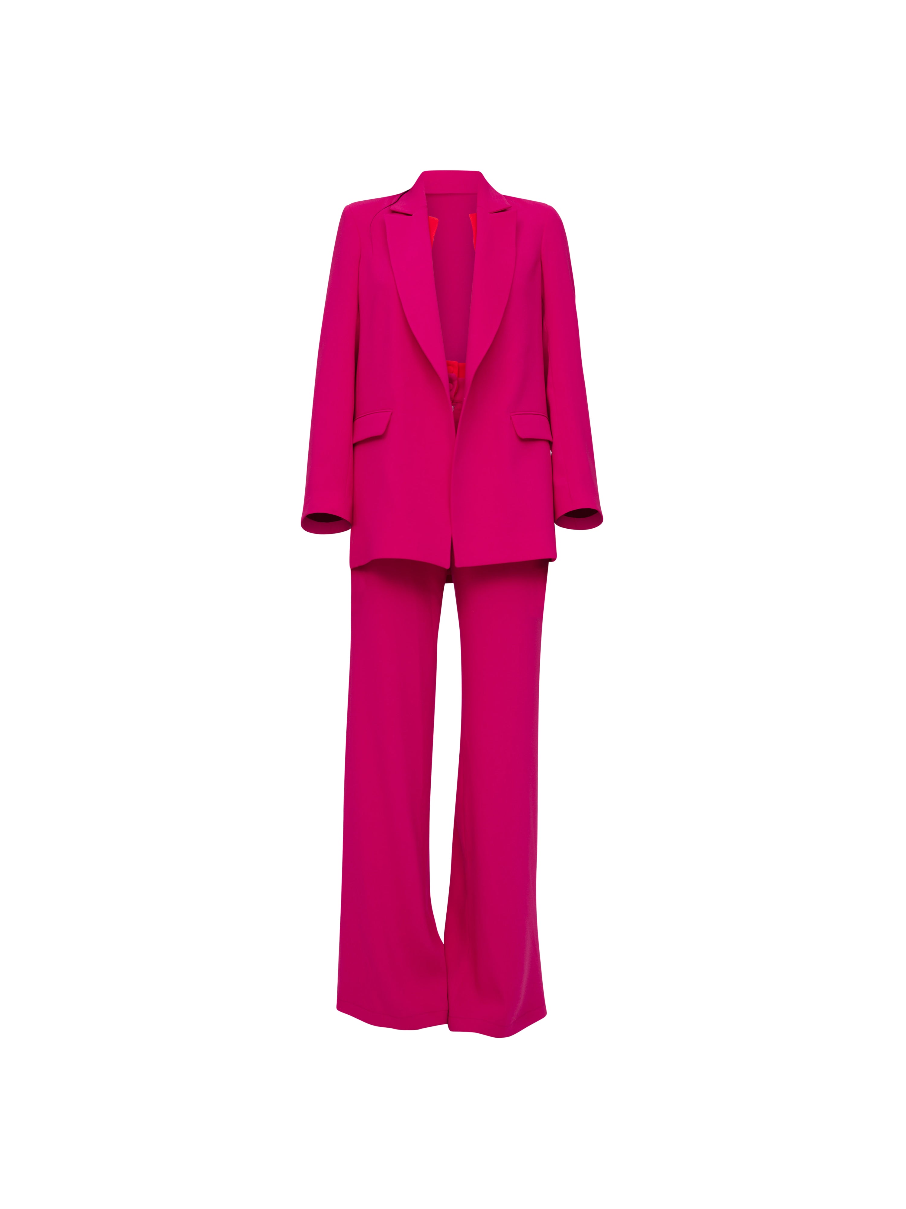 Bold Fuchsia Tailored Suit