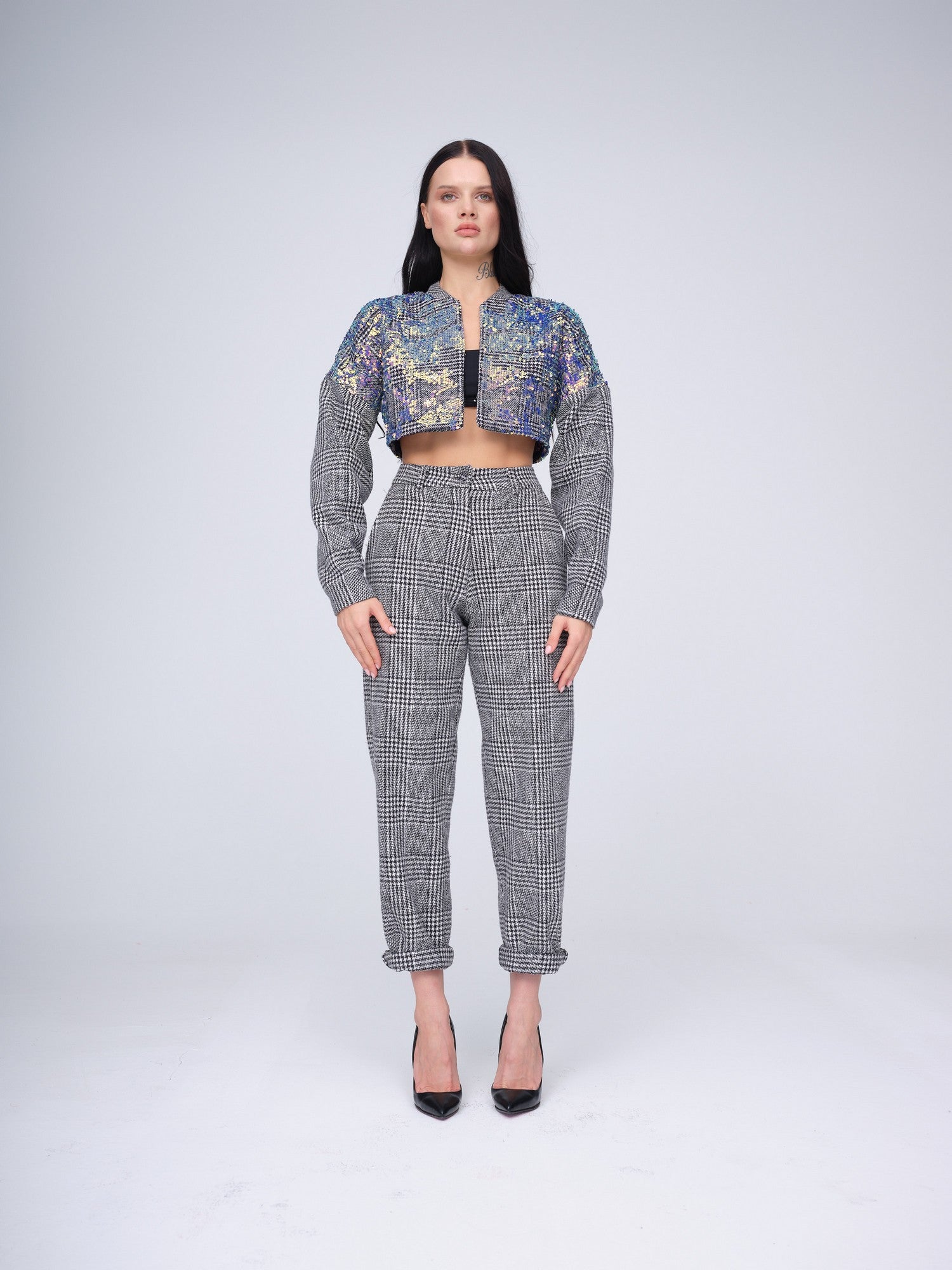 Check Pattern Pants - Fashion M.O.V