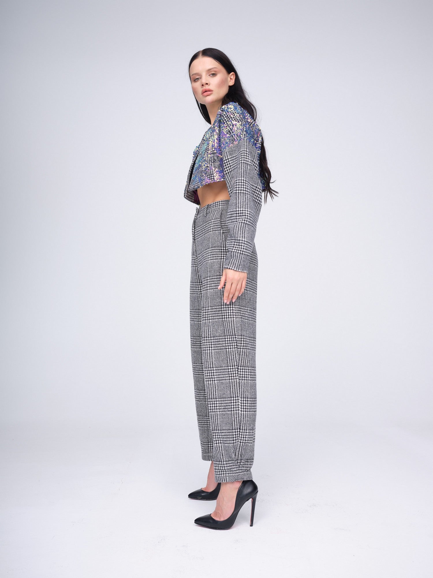 Check Pattern Pants - Fashion M.O.V