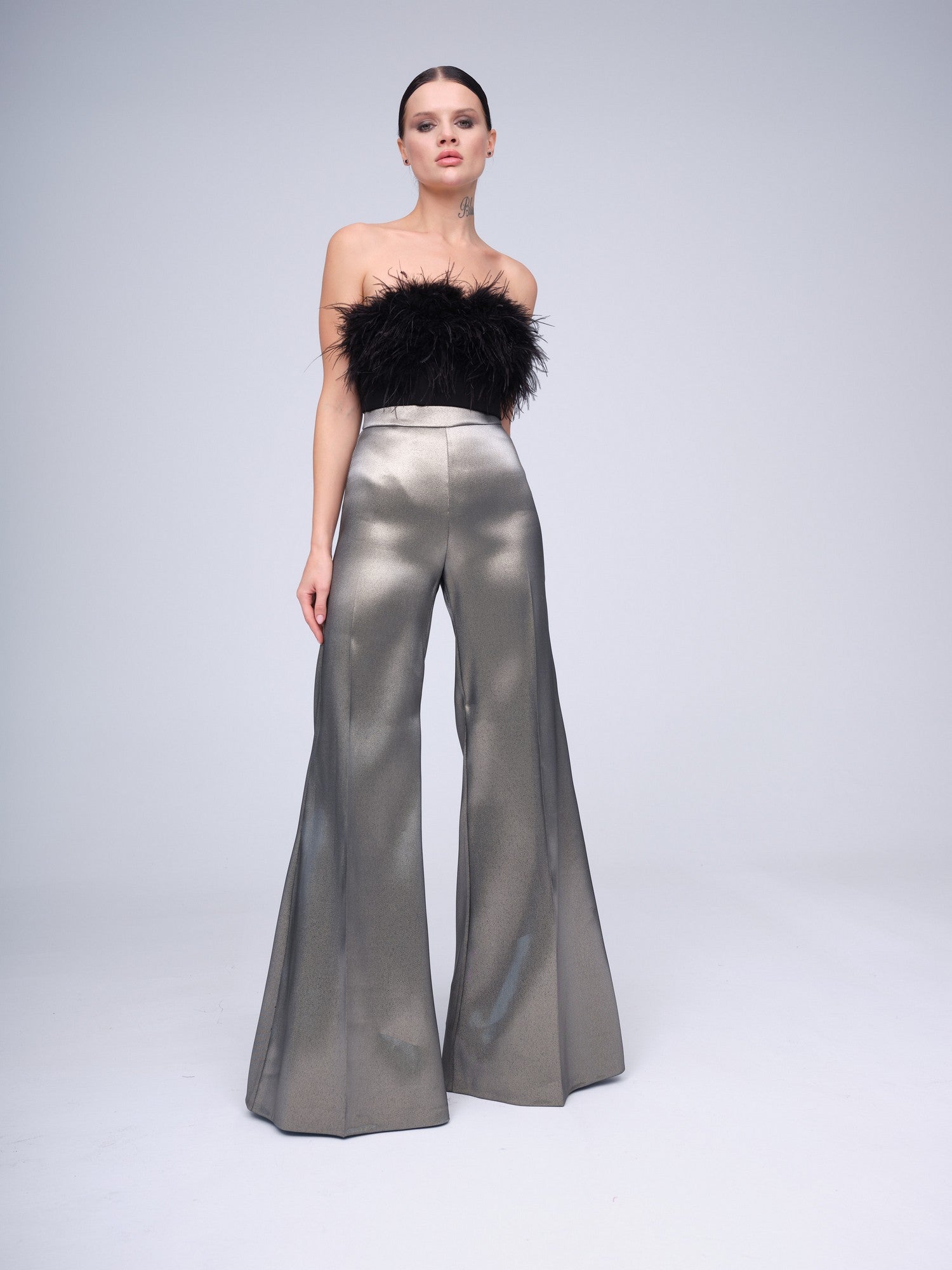 High waisted wide leg pants - Fashion M.O.V