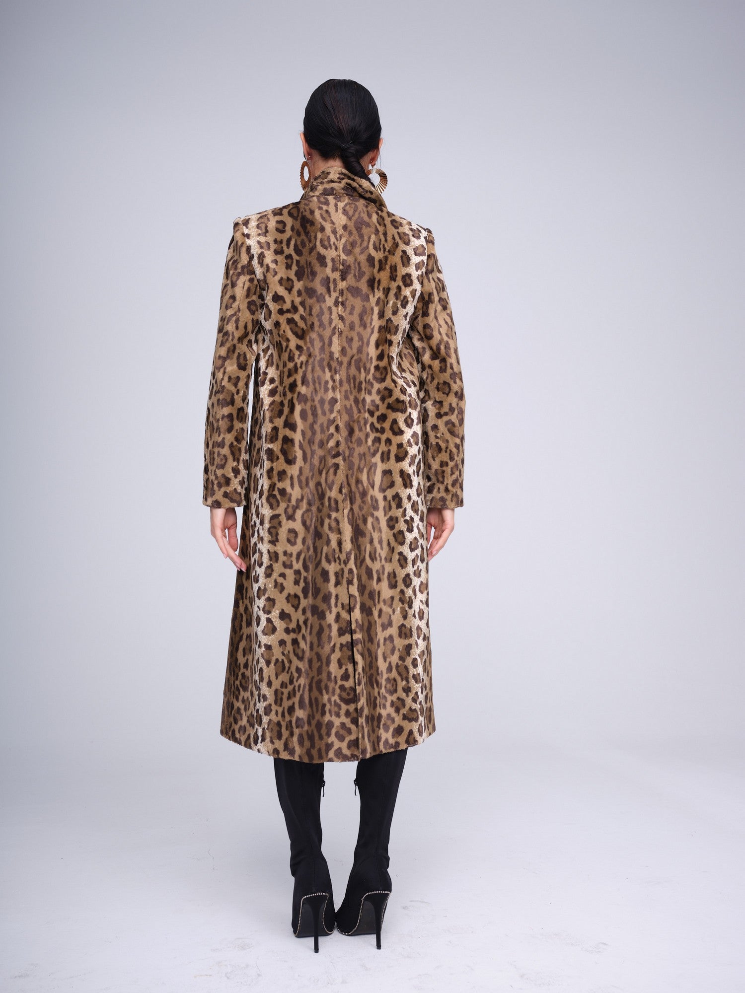 Leopard Coat - Fashion M.O.V