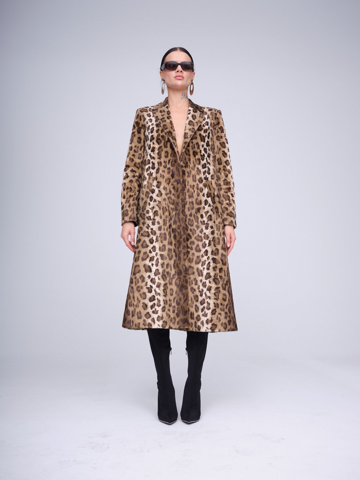 Leopard Coat - Fashion M.O.V